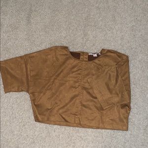 Forever 21 cropped boxy top